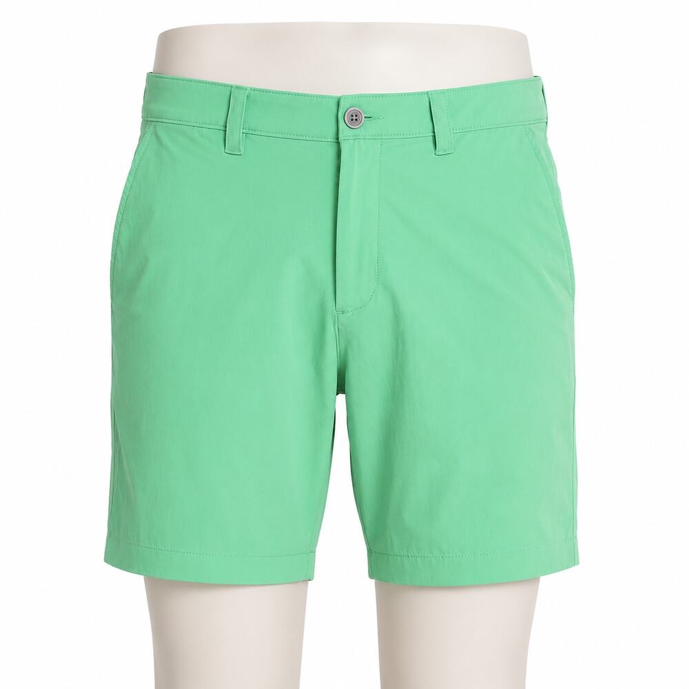 Southern Tide brrr° Performance Golf Shorts Mint Green Men’s 34
